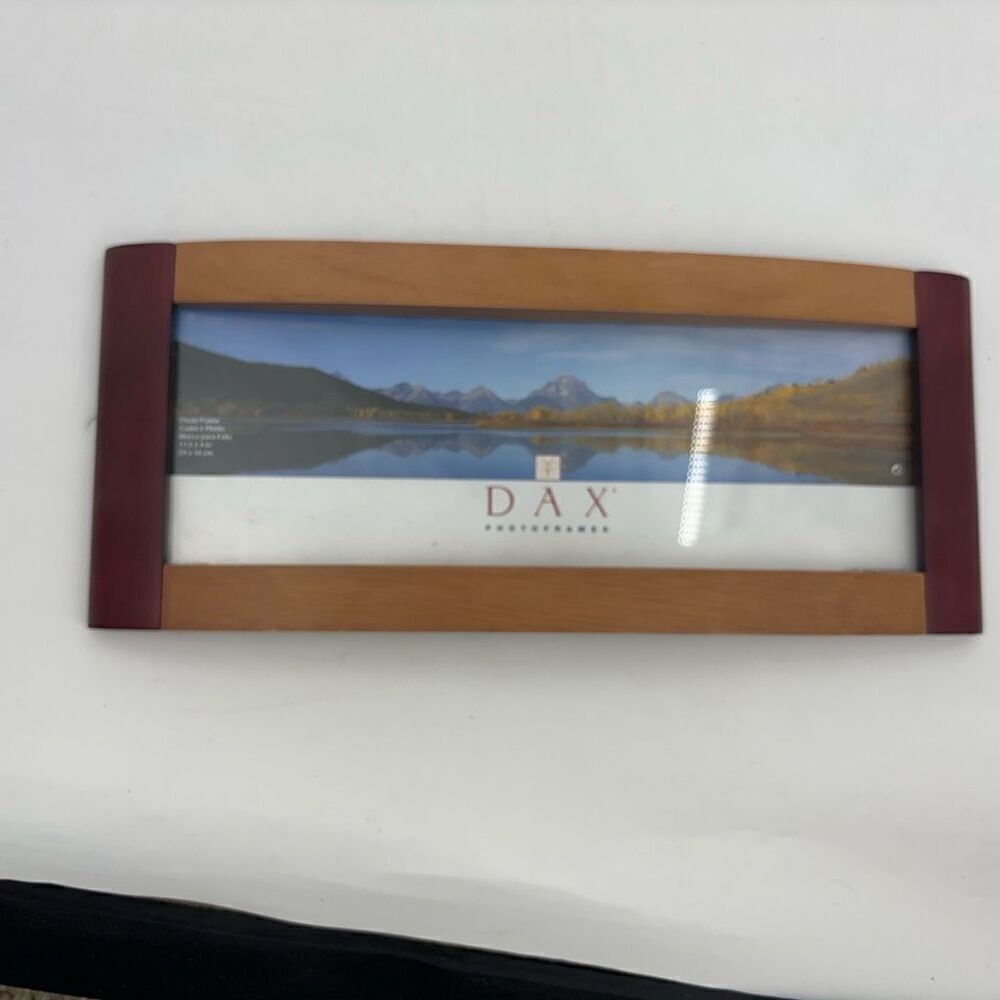 Burnes of Boston Photo frame panoramic option 4x 12 wooden frame brand new